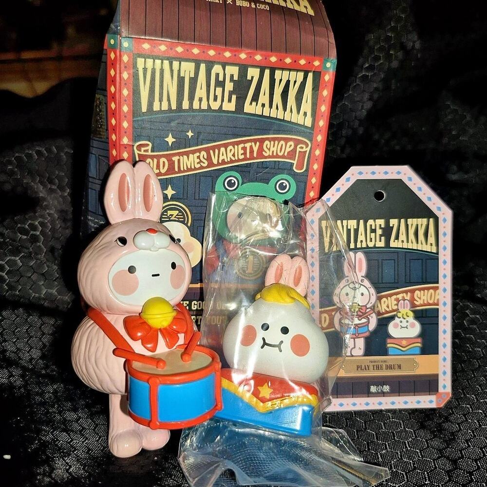 Pop mart x bobo & coco vintage zakka series